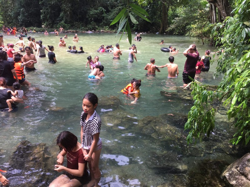 Bãi tắm ở Xuân Sơn