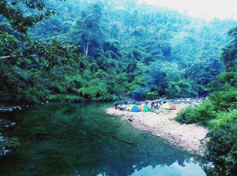Cắm trại ở Xuân Sơn
