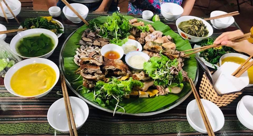 Dịch vụ ăn uống trên Vqg Xuân Sơn