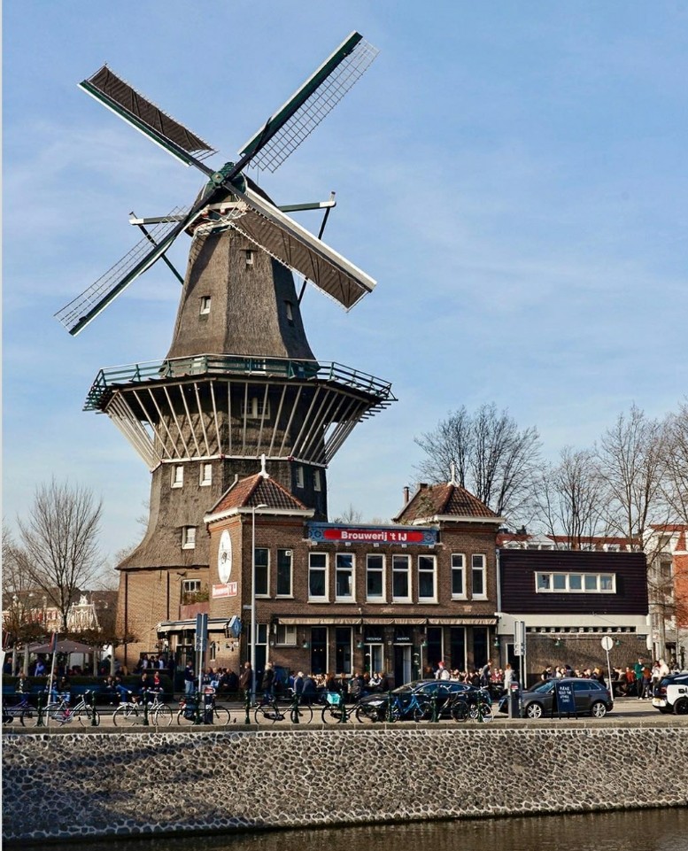 Amsterdam Windmill at Brewery ‘t Ij